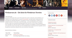 Desktop Screenshot of filmboersen.de