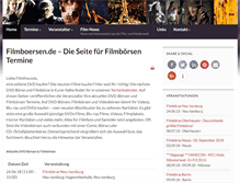 Tablet Screenshot of filmboersen.de